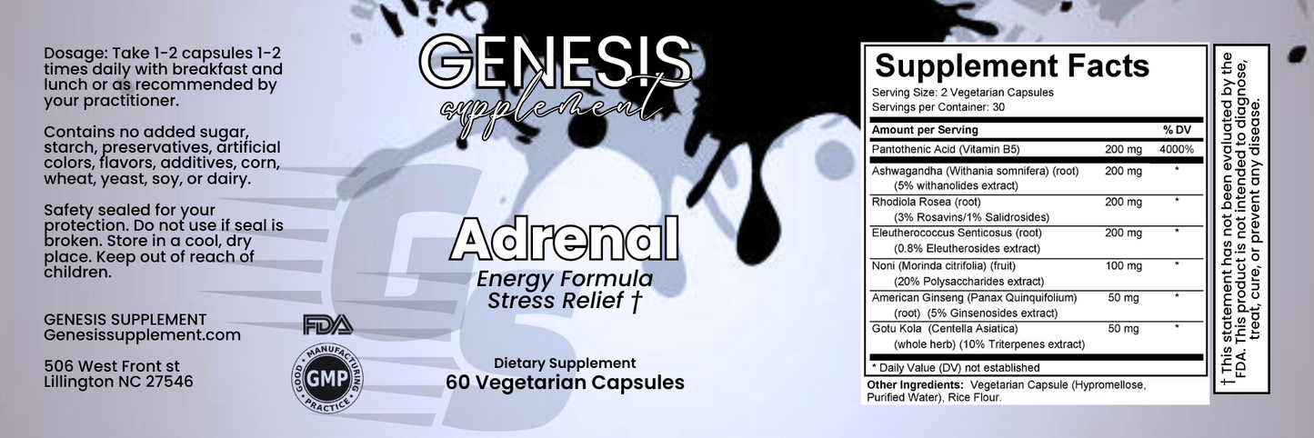 Adrenal Energy & Stress
