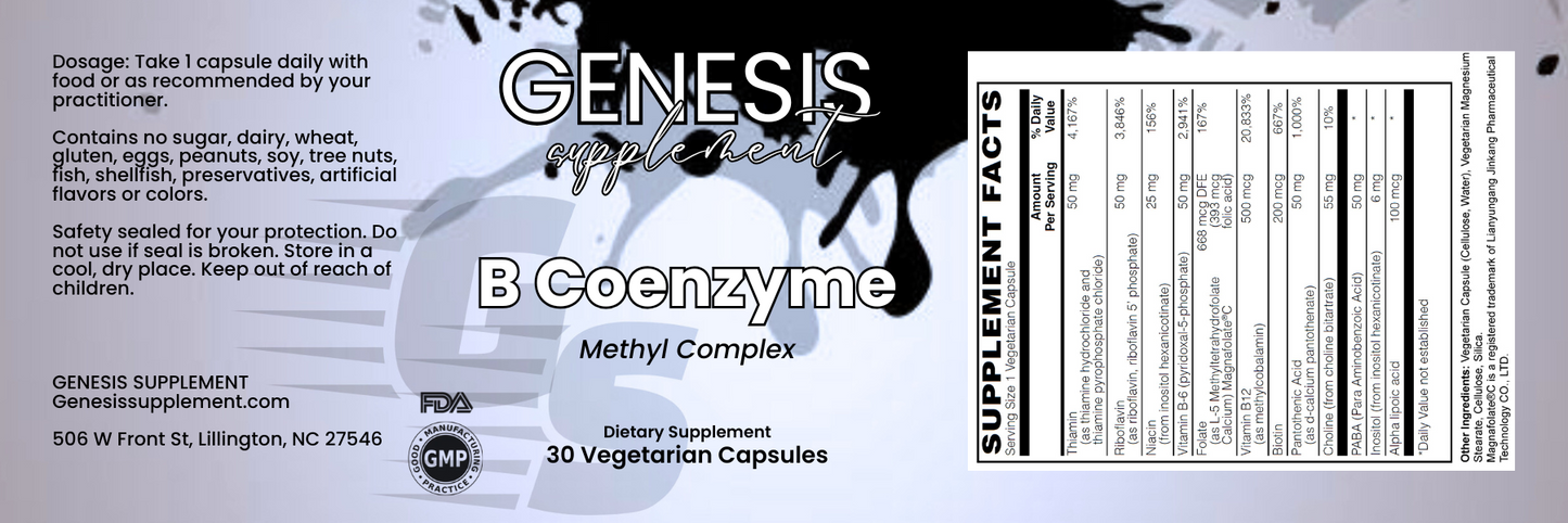 B Coenzyme Methyl Complex