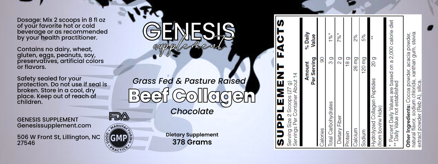 Beef Collagen Chocolate