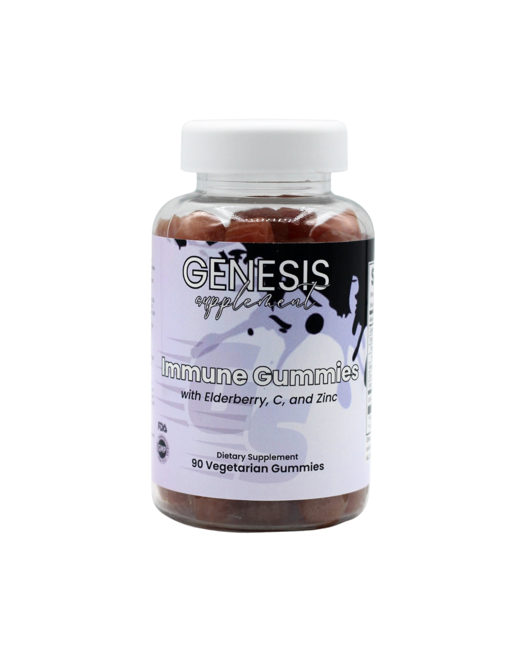 Immune Gummies (with Elderberry, C & Zinc)